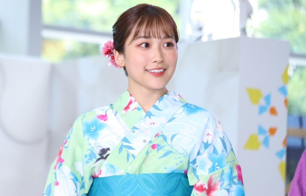 松岡朱里　顔　でかい